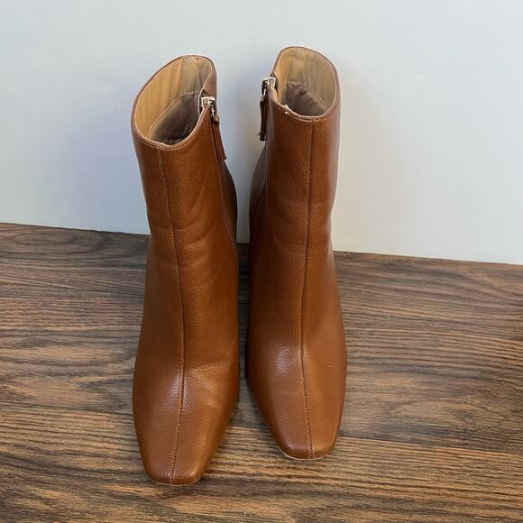 Missguided Brown Heel Ankle Boots - Picture 2 of 7